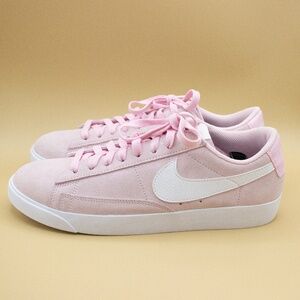 Nike Blazer SD Low Pink Foam Suede Shoes AV9373-600 Women's Size 10